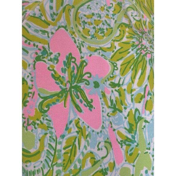Lilly Pulitzer Skipper Half Zip Popover Coconut Jungle Small Great Gift - Picture 10 of 14
